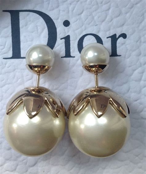 dior pearl earrings cost|dior tribal earrings real pearl.